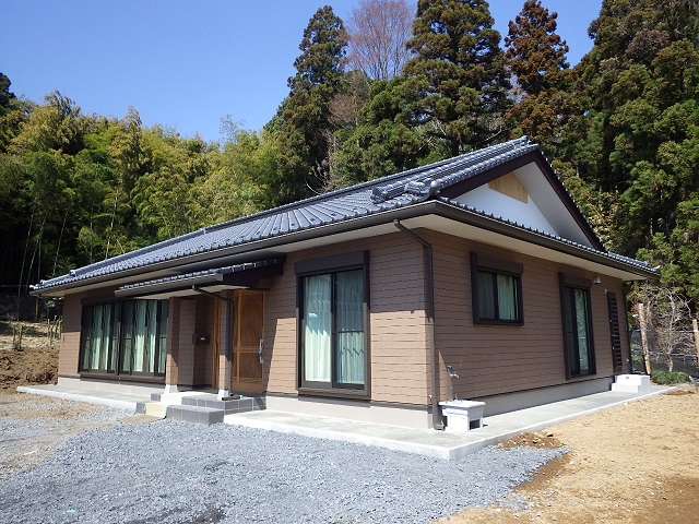 芳賀町 平屋 ４１坪 注文住宅 とちの木ホーム 塚本産業